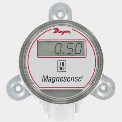 Dwyer MS Series Differential Pressure Transmitter with LCD Display