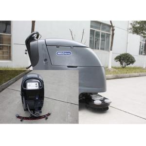 Manual Commercial Floor Cleaning Equipment Dual Brush 13 Inch Technological