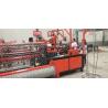 China 3m wide double wire feed monofilament crochet net machine automatic chain fence machine/diamond wire mesh machine constr wholesale