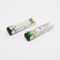China 1550nm LC 40km Sfp Fibre Optic Transceiver 1.25G OHSAS Approved on sale