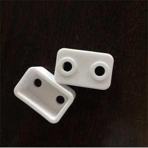 White Alumina Ceramic Parts High Voltage DC Relay Metallized Ceramic New Energy Arc Extinguishing Cover