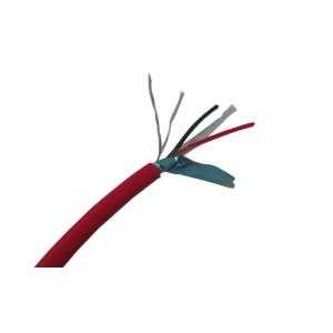 China Multi Conductor 22 Awg TC Electric Wire Cable , Alarm Shielded Twisted Pair Cable supplier