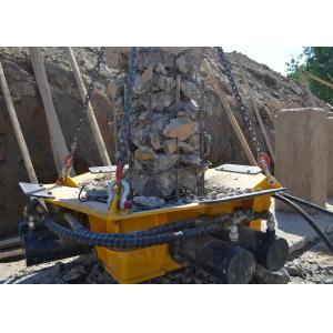 SPF400B Square Concrete Pile Breaker Hydraulic With Five Patented Technologies Pile Cutter
