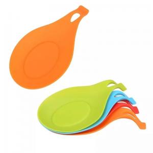 Eco Friendly Kitchen Accessories Food Grade Silicone Spoon Holder BPA Free