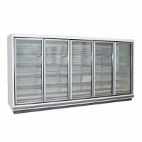 China Multideck Glass Door Display Freezer, Supermarket Display Fridge Freezer on sale