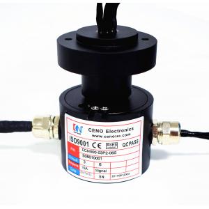 China Four Core Twisted Pair Shielded Wire Slip Ring , Small Slip Ring Maintenance Free supplier