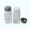 China 50ml square spice glass jar salt and pepper shaker bottle wholesale