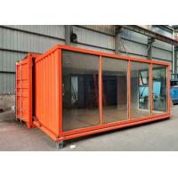 China Electric 20hc Expansion Container House With Rock Wool Insulation Board on sale