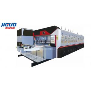 Vacuum Transfer Flexo Printing Machine Printing Slotting Rotary Die Cutter Machine