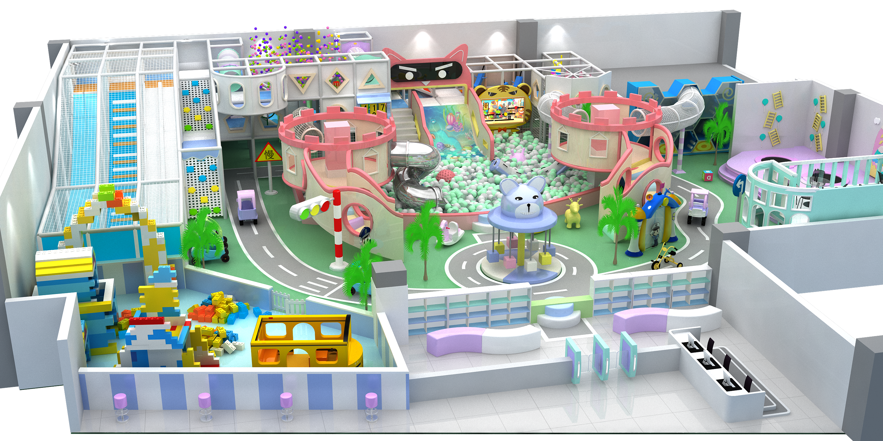 China 子供のためのインタラクティブなプロジェクション 遊び場 楽しい教育的な遊び体験 wholesale