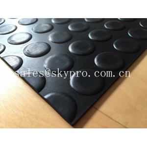 China Heavy duty Flooring / gasket 2.5mm - 20mm Rubber Sheet Roll Smooth / embossed Surface supplier