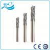 Ultra Micro Grain Carbide End Mills Roughing End Mills For Slotting / Milling