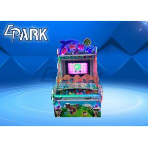 32 Inch Screen Amusement Game Machines Throw Ball / Happy Pitching Redemption Arcade Games