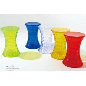 China nightclub Stool/transparent stool/clear event stool/diamond stool/Kartell Stone Stool supplier