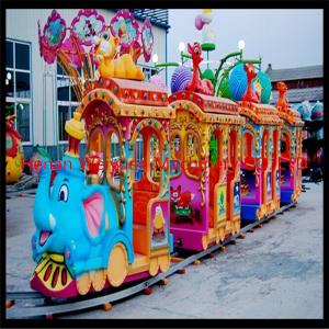 Hot-sale Big Elephant Kiddie Train Ride/Amusement Park Train Rides for Sale