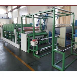China Abrasive Sand Paper To Fabric / Fleece Laminating Machine Production Line supplier