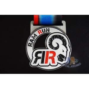 Village 10k Finisher Medals , Custom Diecast Medals For Running Events