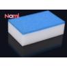 Reliable Magic Eraser Sponge Polyester / Polyamide Material Customized Shape