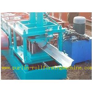 China Durable Seamless Gutter Machine , Water Gutter Making Equipment Former Line supplier