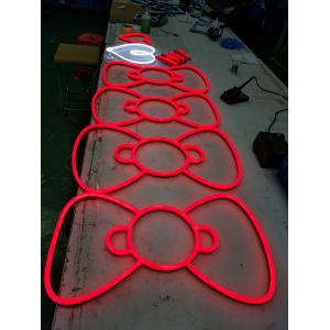 China Acrylic Aluminium Neon Channel Letter Signs Red 3 Years Warranty supplier