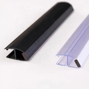 Glass door fitting seal strip 2.2 meters length for 6mm/8mm/10mm/12mm glass thickness
