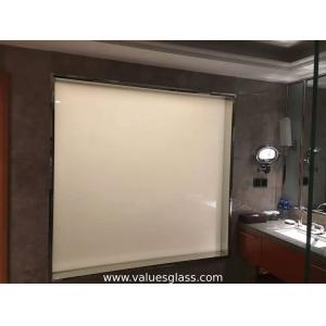 China Bathroom Privacy Shower Glass Switchable Smart Glass 50000 Hours Life Time supplier