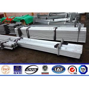 11kv 33kv Electrical Tower Pole Galvanized Steel Angle Iron Channel  Steel For Power Transmission