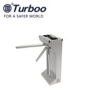 China Stainless Steel RFID Fingerprint Security Tripod Turnstile Gate 100-240V Access Control on sale
