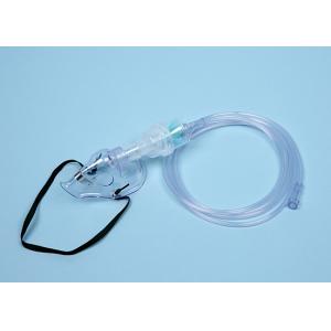 PVC Nebulizer Aerosol Mask Anesthesia Disposables with Swivel Connector 7ft Tubing