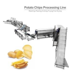China OEM Corn Fruit Wheat Potato Chips Production Line 100kg/H To 1500kg/H supplier