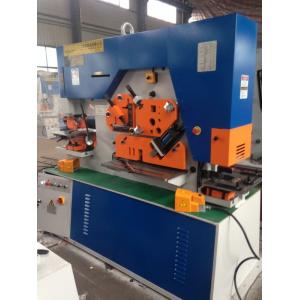 CE Approved Q35Y Hydraulic Iron Worker Machine To Section Bar Punching