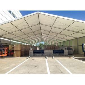 Fire Resistant PVC Tarpaulins Temporary Garage Tent , Temporary Tent Structure Commercial Industrial