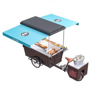 China Vending Mobile Street Barbecue Tricycle Grill Food Cart supplier