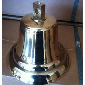 China SOLAS ship's brass bell,marine fog brass bell supplier