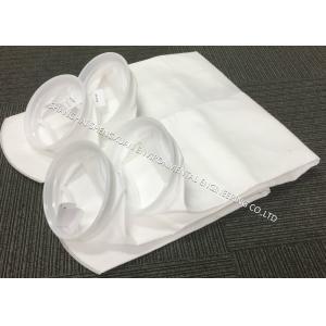 Industrial Micron Filter Bags , SE - Stitched Seam Treatment Micron Needle Felt Filter Bags