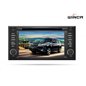China 3G Wifi BT Radio Subaru Forester Navigation , Double Din Navigation With Camera supplier