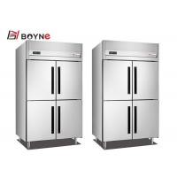 China Restaurant Refrigerator Cabinet Stainless Steel 4 Door Insert Freezer on sale