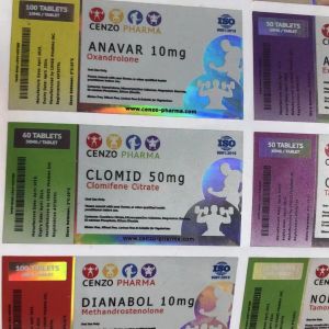 China Cenzo Pharma Customzied Labels And encaixota o óleo oral do teste E de Anavar supplier