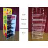 Customize Size Wire Shelf Display Rack / Graphic Side POP Wire Display Stand