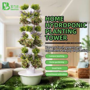 China 30L 5 Layer Agriculture Vertical Farming Hydroponic System Tower Growing Strawberry wholesale