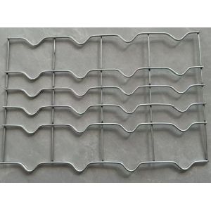 China Six Lines Pipeline Reinforced Welded Wire Mesh Anti Rust For Everglades Gas Pipeline							 supplier