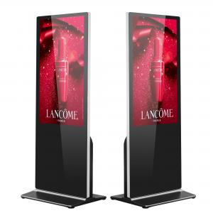 China 2G ROM 16.7M LCD TV Floor Stand With 3mm Thickness Tempered Glass  digital signage supplier