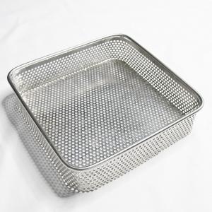 Customized Disinfection Stainless Steel Mesh Basket For Disinfection Machines
