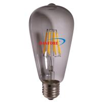 DIY 6.5W Dimmable ST58 ST19 Vintage light edison lamps Filament LED bulb with somked tint