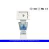 China Lockable Kiosk Freestanding Secure Ipad With Logo Panel Leaflet Rack wholesale