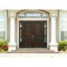 Contemporary Main Solid Wood Doors Customized Color Entry Door