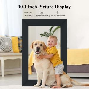 China Customized Smart Cloud WiFi Digital Photo Frame Auto Rotate IPS Touch Screen supplier