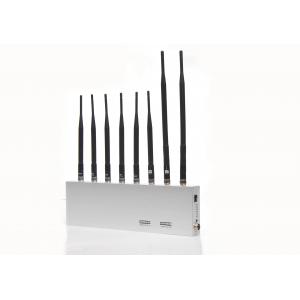 China 8 Antenna WIFI GPS Signal Jammer EST-808M With VHF / UHF For School supplier