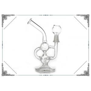 Dab Oil Rigs Bongs Baby Double Barrel Smoking Water Pipe Bubbler