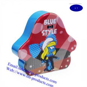 Different Blue style tin box, Gift Box from China Golden tin box